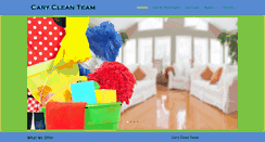 Desktop Screenshot of carycleanteam.com